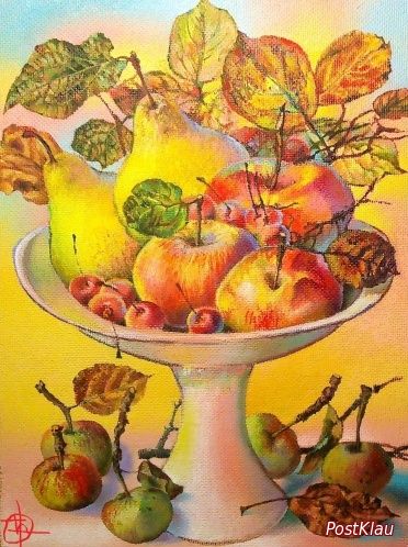 Яблоки и груши. Осень